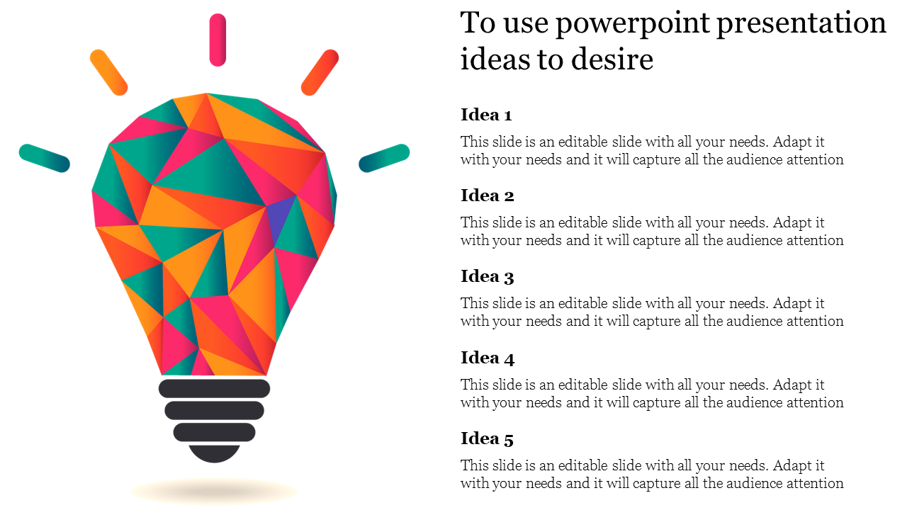 Free - PowerPoint Presentation Ideas Templates for PPT and Google Slides